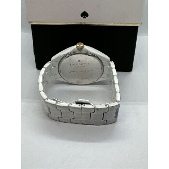 Kate Spade New York 0690 Women White Band Analog Dial Quartz Wrist Watch JNA170 main image 10